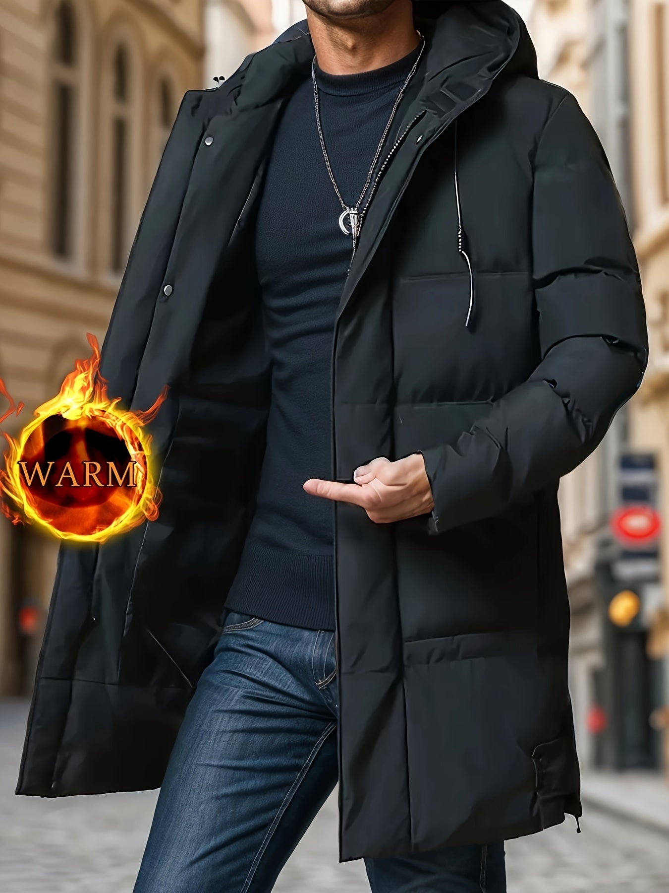 Luca Luxe Giacca Invernale - Stile Indiscutibile e Comfort Estremo