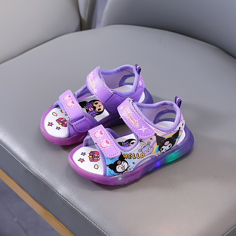 Sandali per Ragazze Sanrio con Illuminazione – Sandali Kawaii con Cartoni Animati per l'Estate