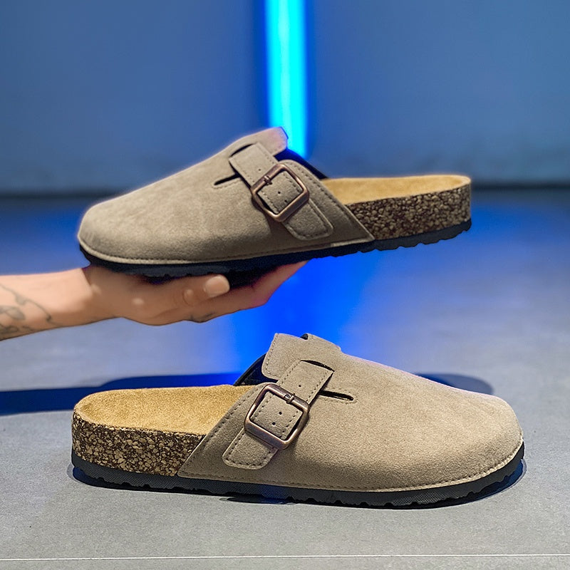 Mocassini Unisex in Finta Suede – Leggeri e Confortevoli con Suola in Sughero