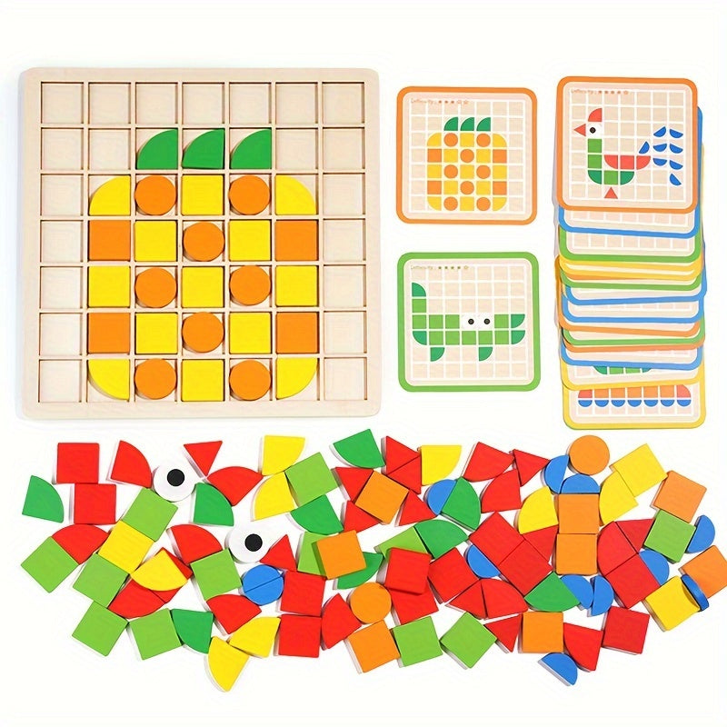Avventura Creativa con Puzzle - Giocattolo Educativo per Bambini