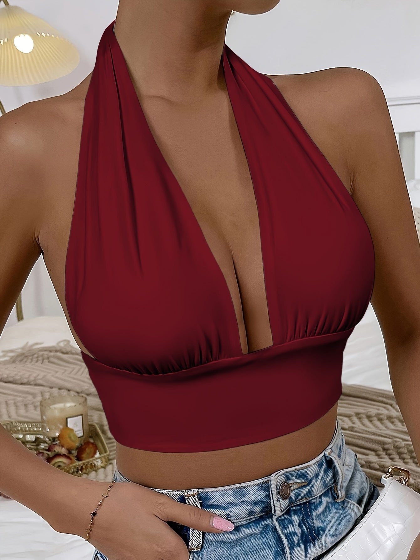 Elegante Top Bandeau Donna - Flessibile e alla Moda