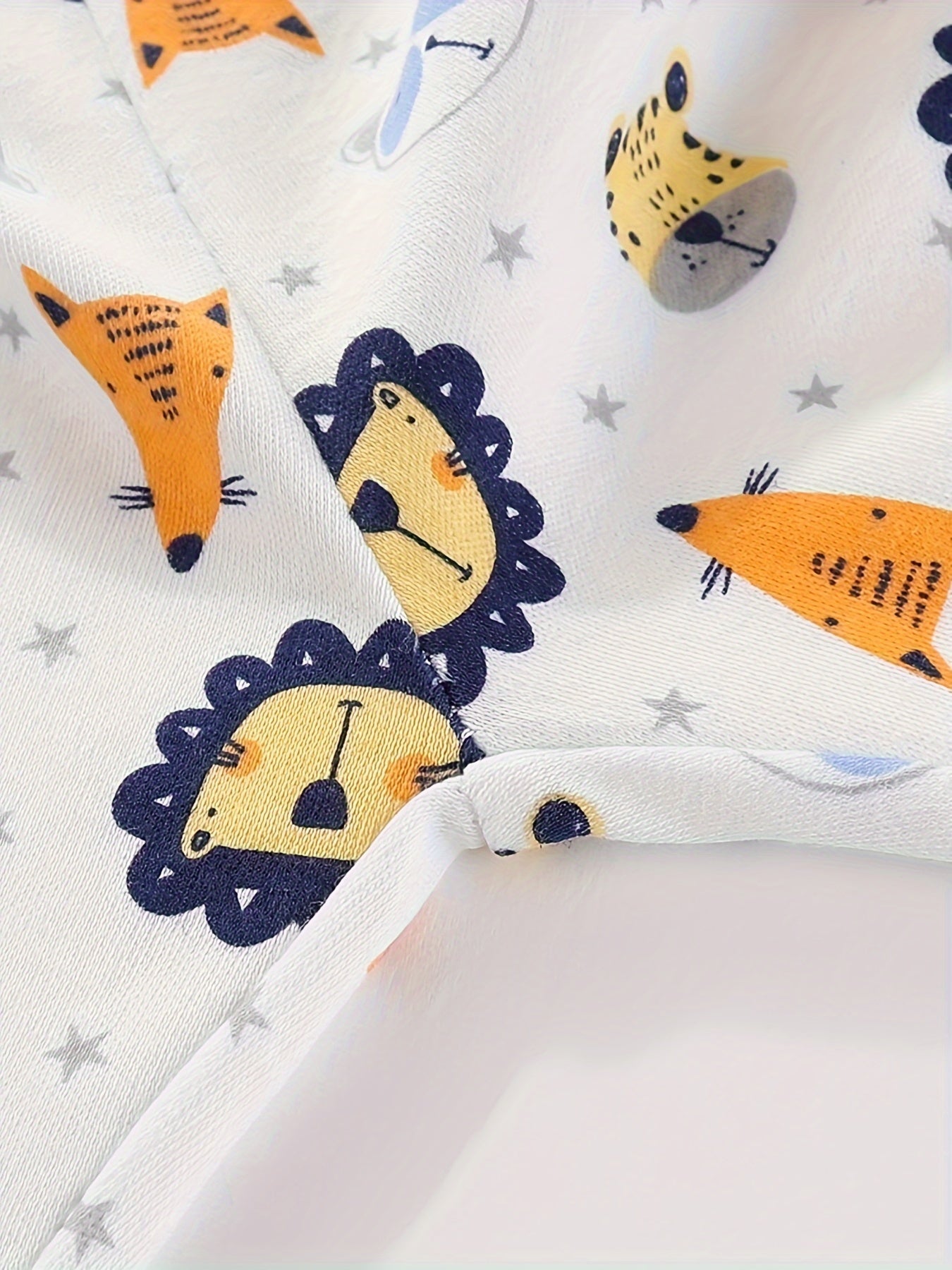 Pantaloni per Bambini con Stampa di Animali – Set da 3 Pezzi per Neonati