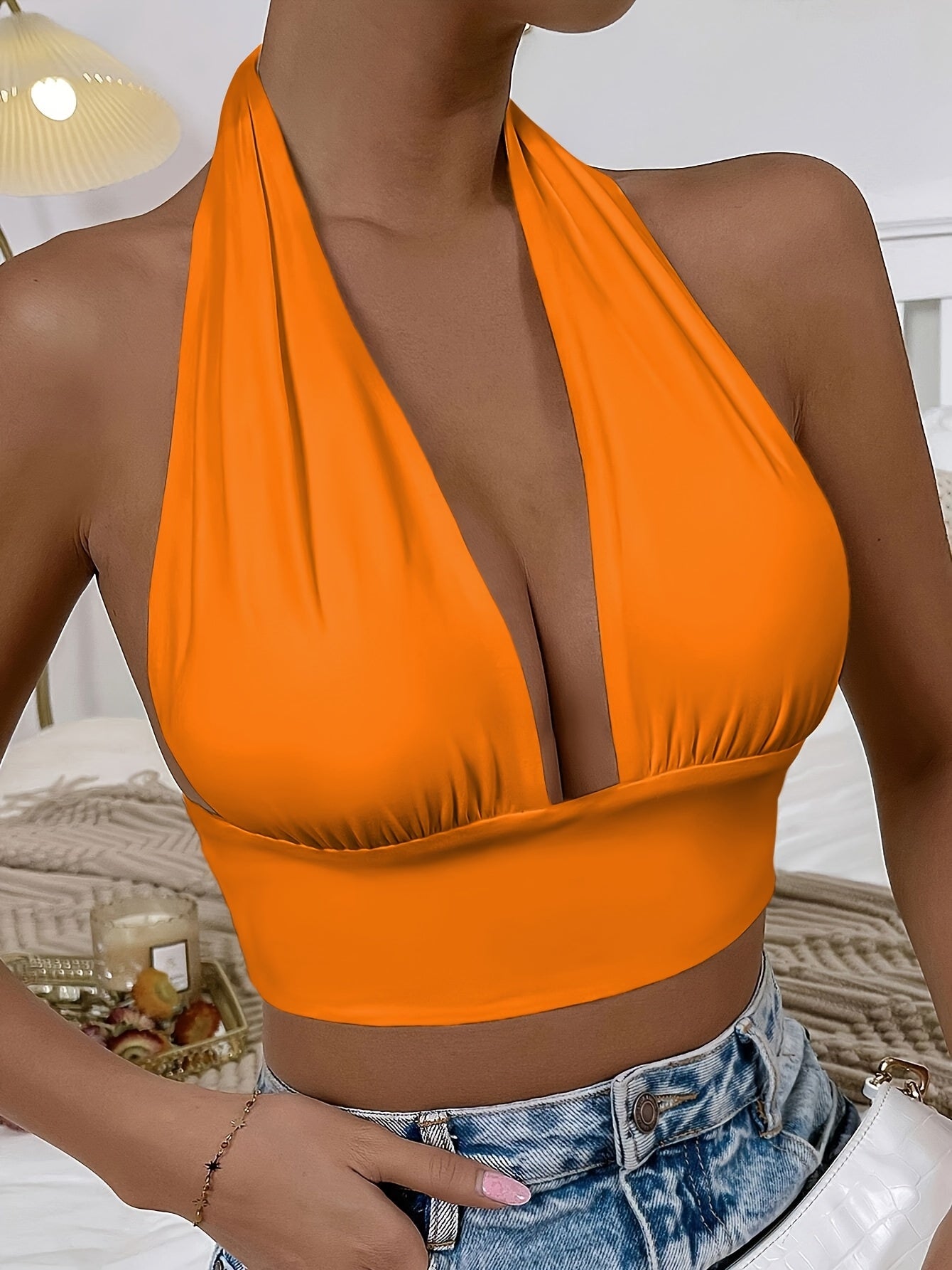 Elegante Top Bandeau Donna - Flessibile e alla Moda