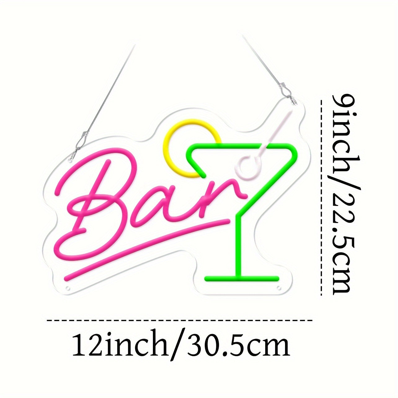 Insegna Neon LED Dimmerabile – Alimentata da USB con Dimmer