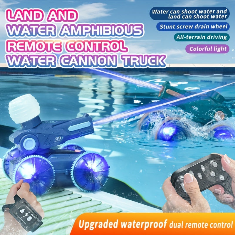 SplashRider Camionetta RC Amfibio con Canone d'Acqua – Divertimento Spruzzante