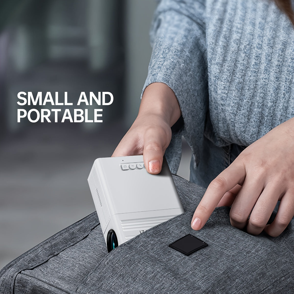 ClarityBeam Mini Proiettore – Immagine Potente in Formato Compatto