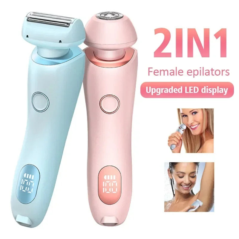 SmoothGlow 2-in-1 Epilatore & Rasoio - Per Risultati Setosi