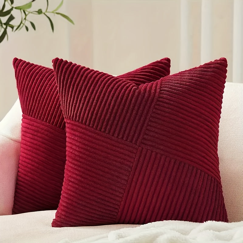 Fodere per Cuscini in Stile Bohemien a 2 Pezzi – Morbide e Stilose per Divano e Letto