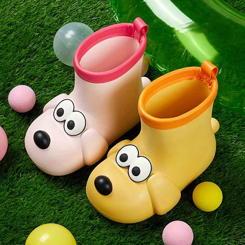 Stivali da Pioggia Peluche per Bambini - Caldi e Giocosi per Giornate Piovose