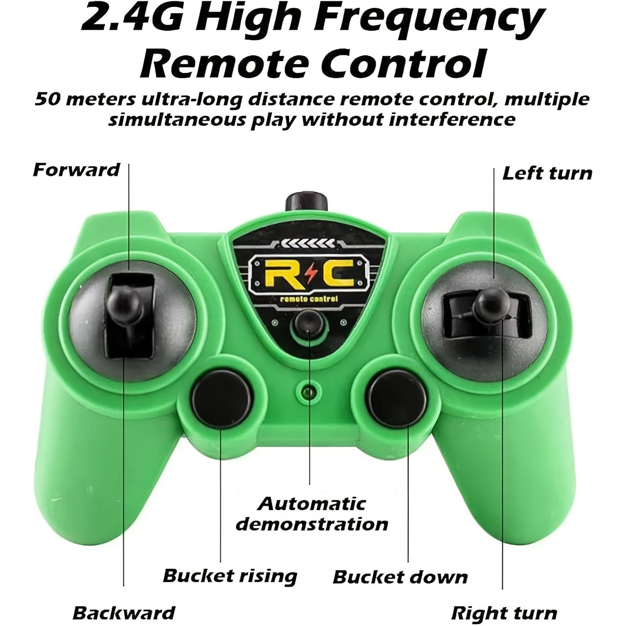 EcoTruck RC Camion della Spazzatura - Veicolo Giocattolo Realistico con Luce e Suono