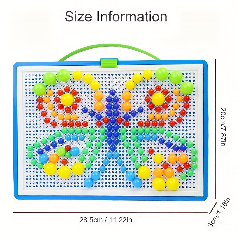 Blocchi di Costruzione in Plastica Educativa – Stimola il Pensiero Creativo e il Riconoscimento dei Colori