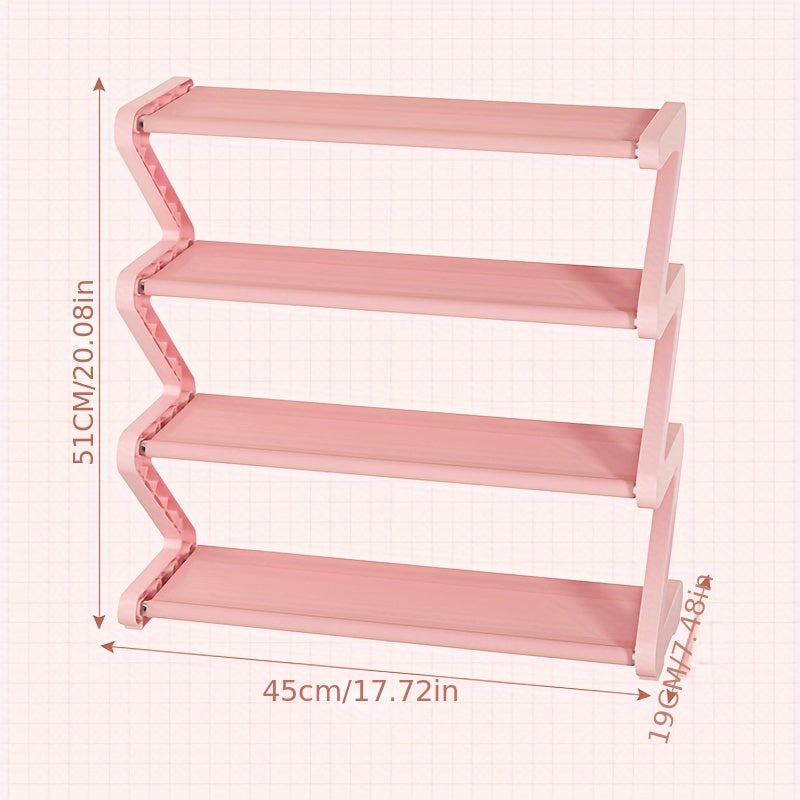 ZigZag ShoeRack - Scarpiera Elegante e Salvaspazio