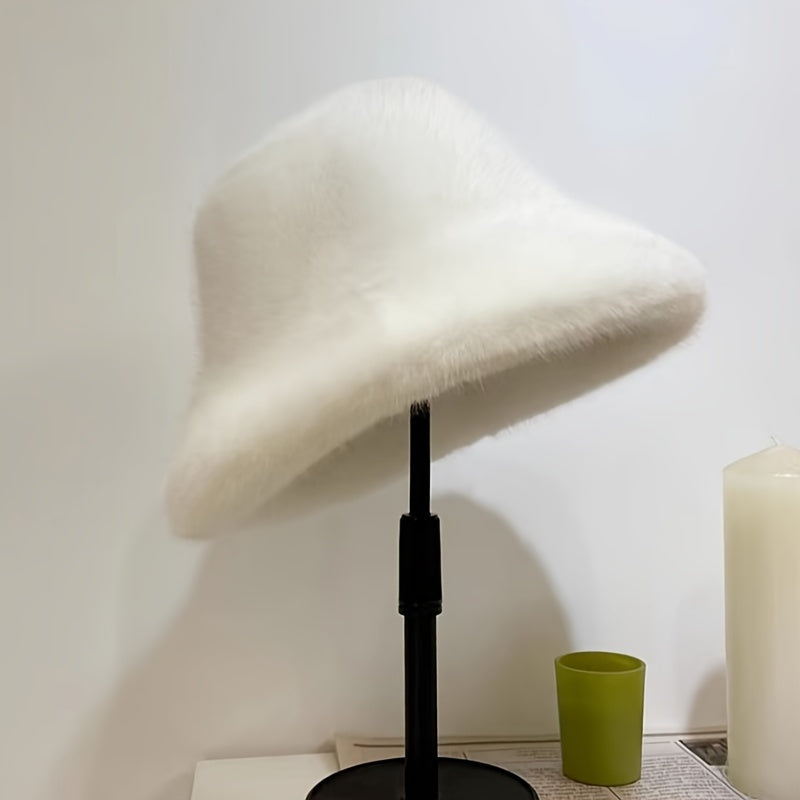 Cappello Invernale Fleur – Pelliccia Sintetica di Lusso con Protezione per le Orecchie