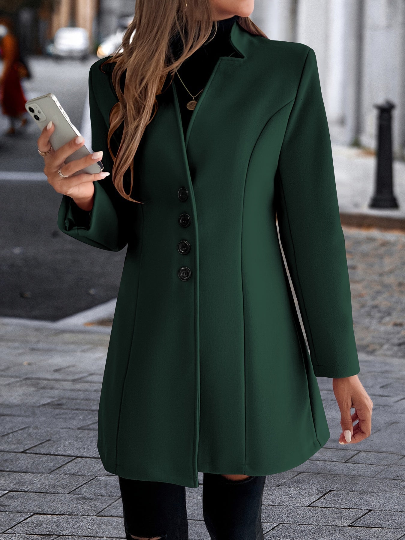 Sophie Elegante Cappotto - Elegante e Protettivo per i Giorni Freddi