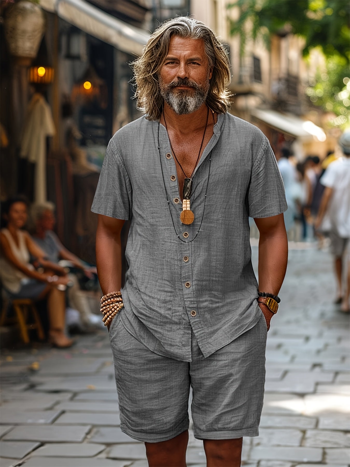 Set in Lino Breeze – Comfort Estivo ed Eleganza Casual