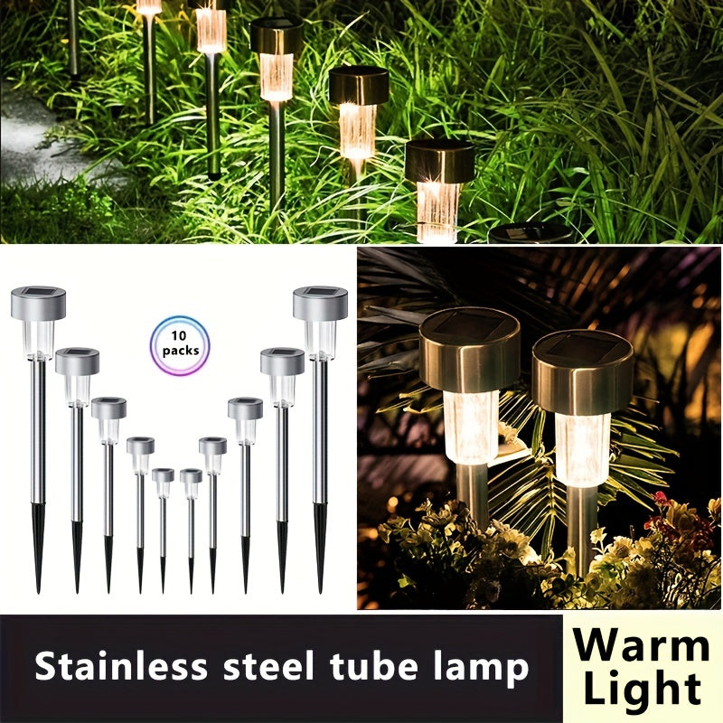 Set di Lampade da Giardino SolarBeam con Sensore – Per un'illuminazione esterna elegante