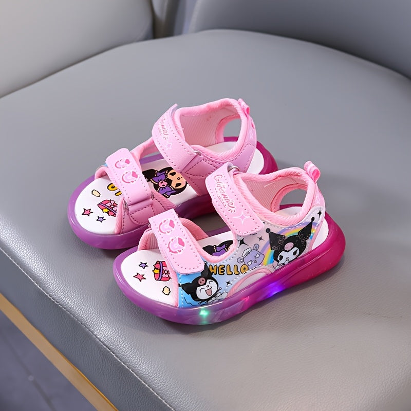 Sandali per Ragazze Sanrio con Illuminazione – Sandali Kawaii con Cartoni Animati per l'Estate