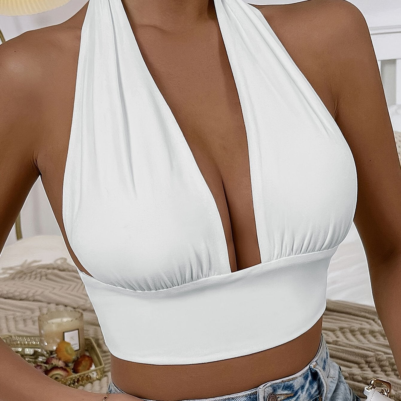 Elegante Top Bandeau Donna - Flessibile e alla Moda