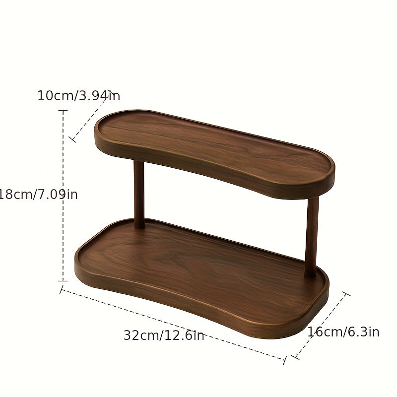 Organizzatore Armonia Naturale – Spazio di Archiviazione Rustico per i Tuoi Preferiti