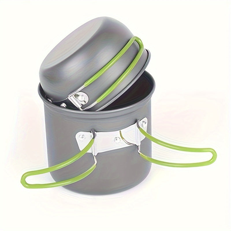 Set da Cucina Pieghevole in Lega di Alluminio – Leggero e Durevole per Campeggio, Escursionismo e Picnic