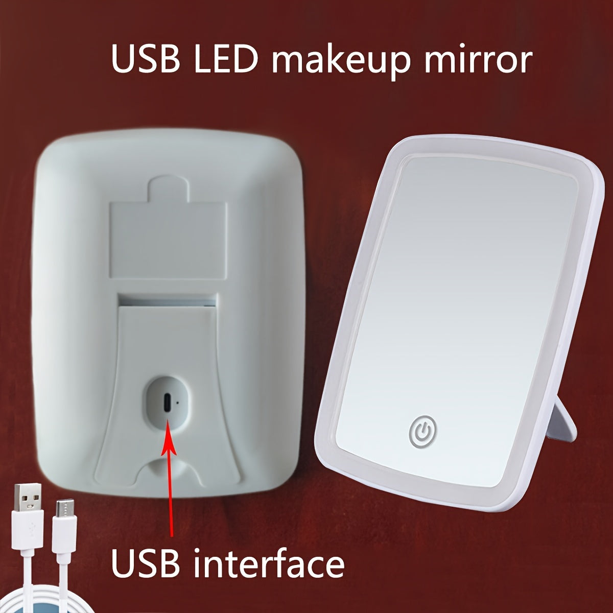 Specchio per Trucco GlowPerfect LED - Illuminazione e Stile in Uno