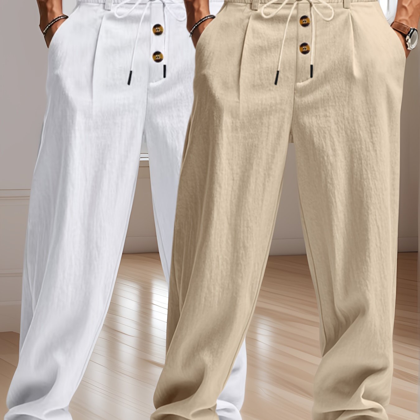 Set di Pantaloni Relaxed Luxe - Comfort e Stile Senza Compromessi