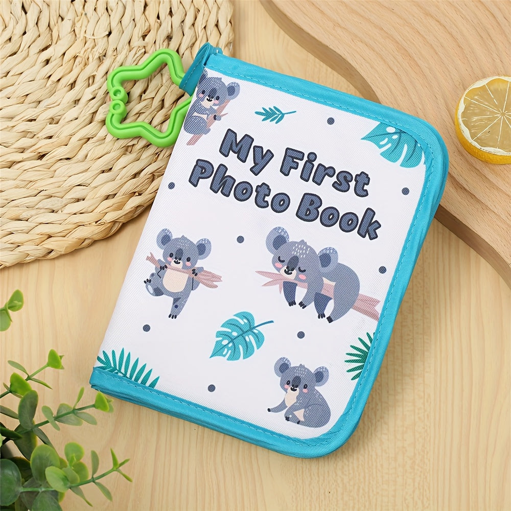 Album Fotografico a Tema Giraffa – Libro dei Ricordi Sostenibile per le Prime Foto del Bambino