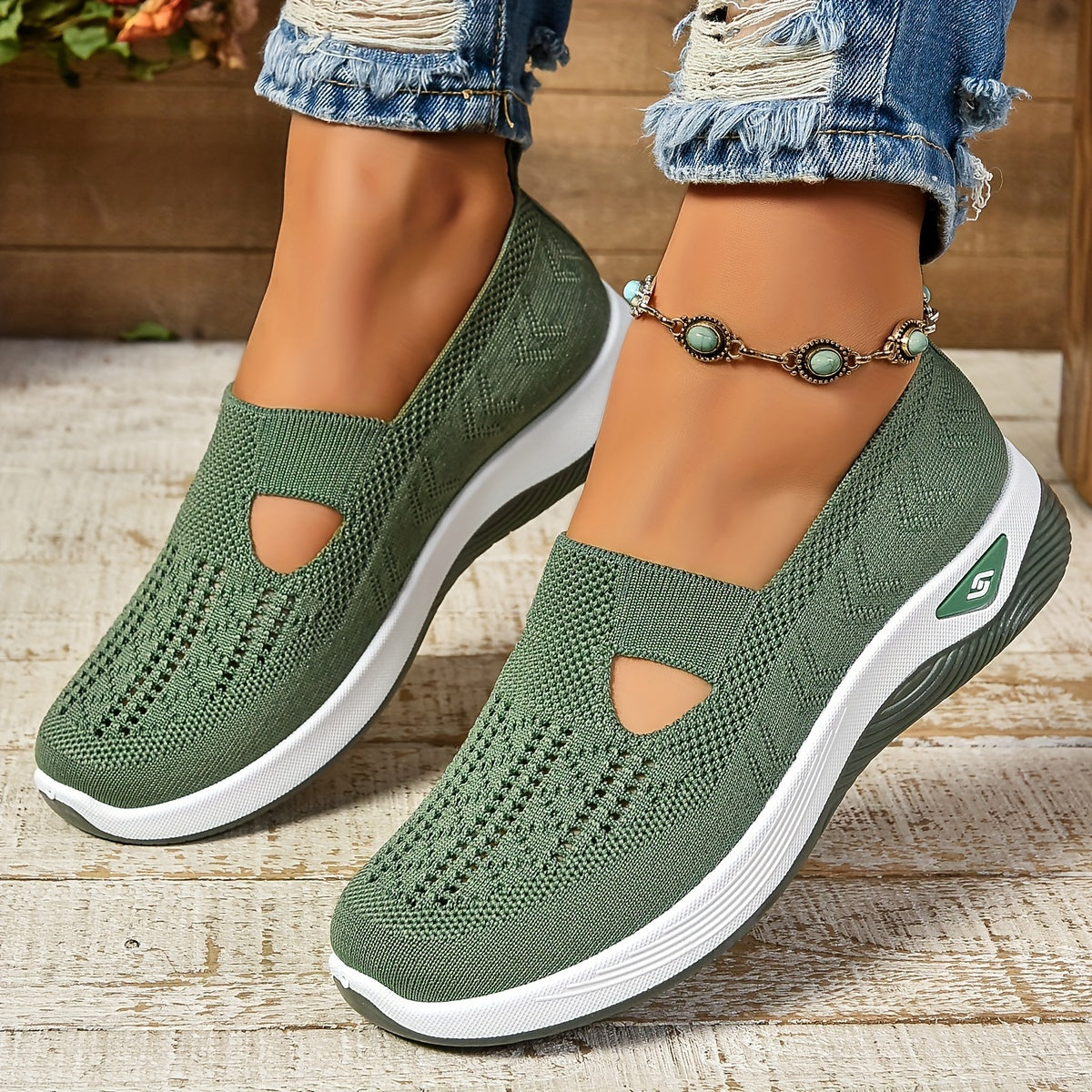 Sense - Sneakers Slip-on Casual Traspiranti