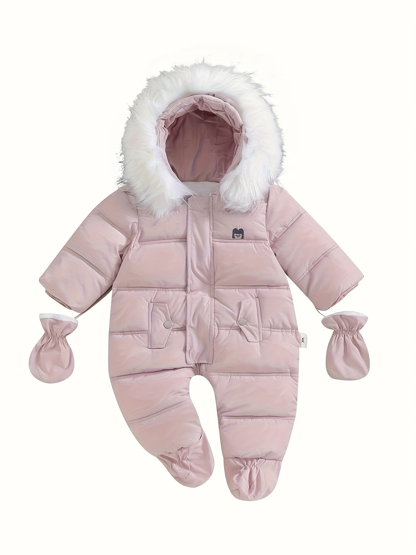 Body Neve per Bambini – Comodo Tutone Invernale con Cappuccio per Esterno