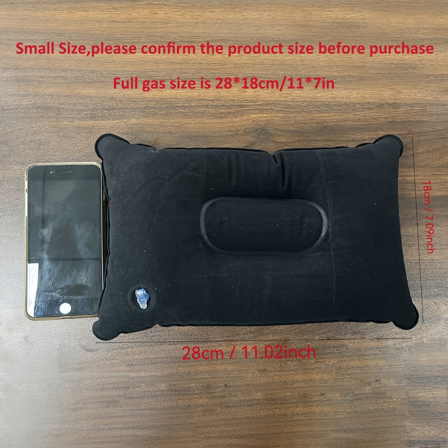 Cuscini Gonfiabili per Campeggio e Viaggi - Set di 2 Cuscini Morbidi e Portatili