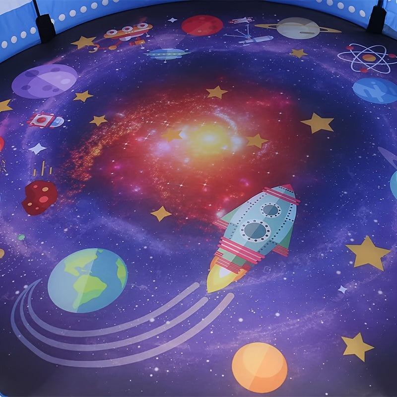 Tenda Pop-up Galaxy Explorer - Tema Spaziale per Esterno e Interno