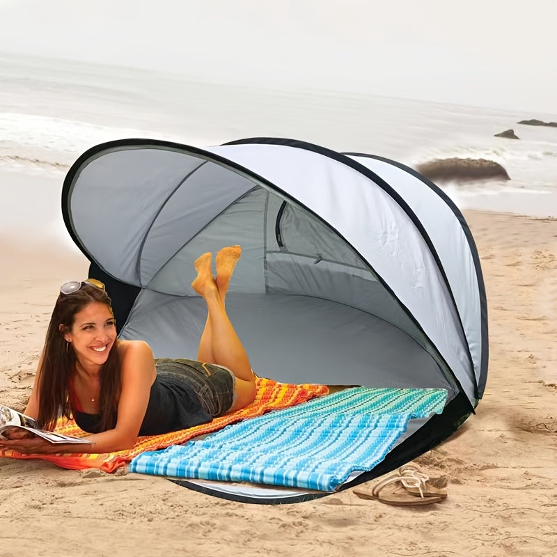 Tenda da Spiaggia Pop-Up Veloce – Facile da Montare e Protezione per Tutti