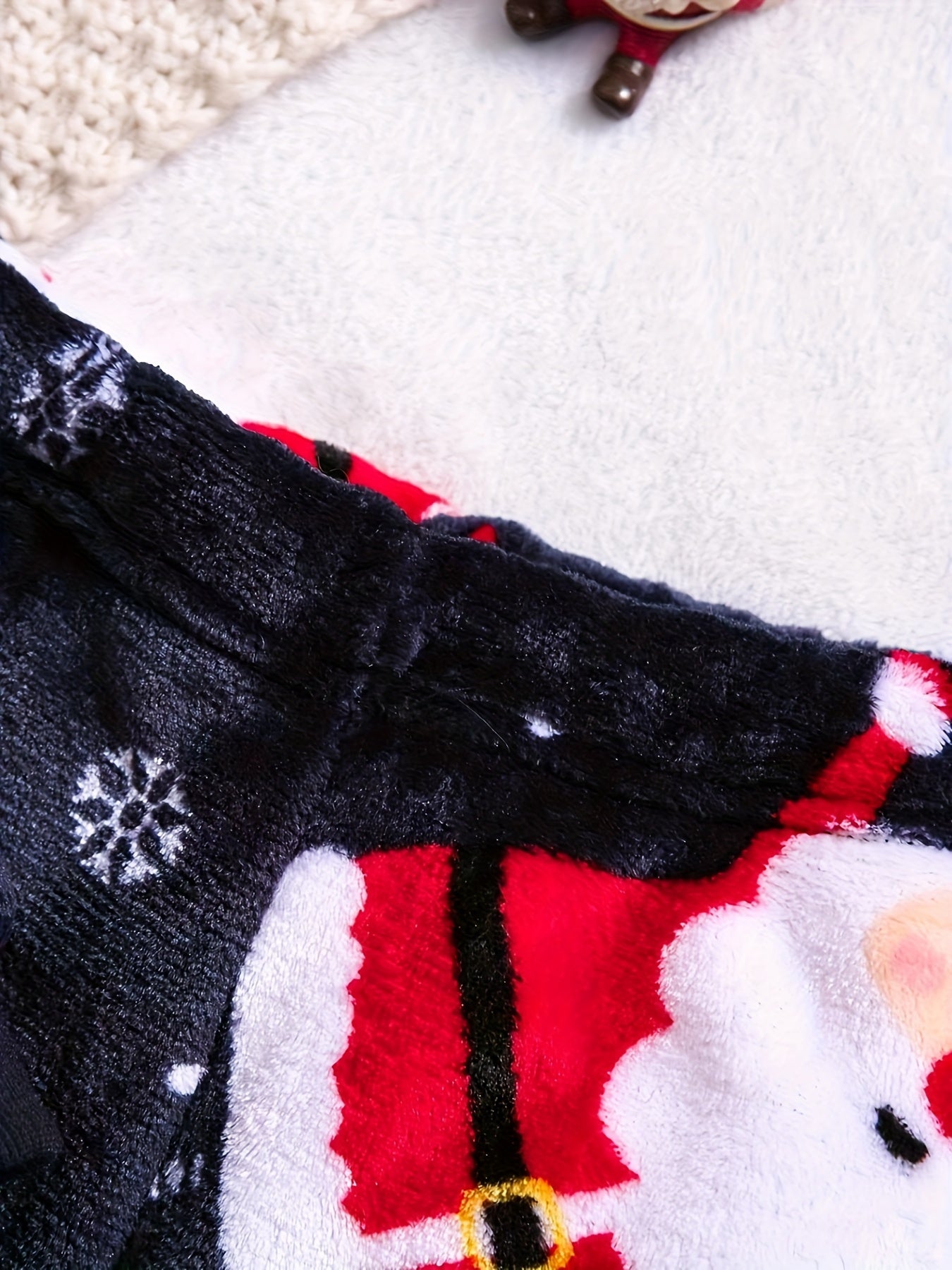 Set di Flanella di Natale Carino - Per un Look Festivo per il Tuo Bambino