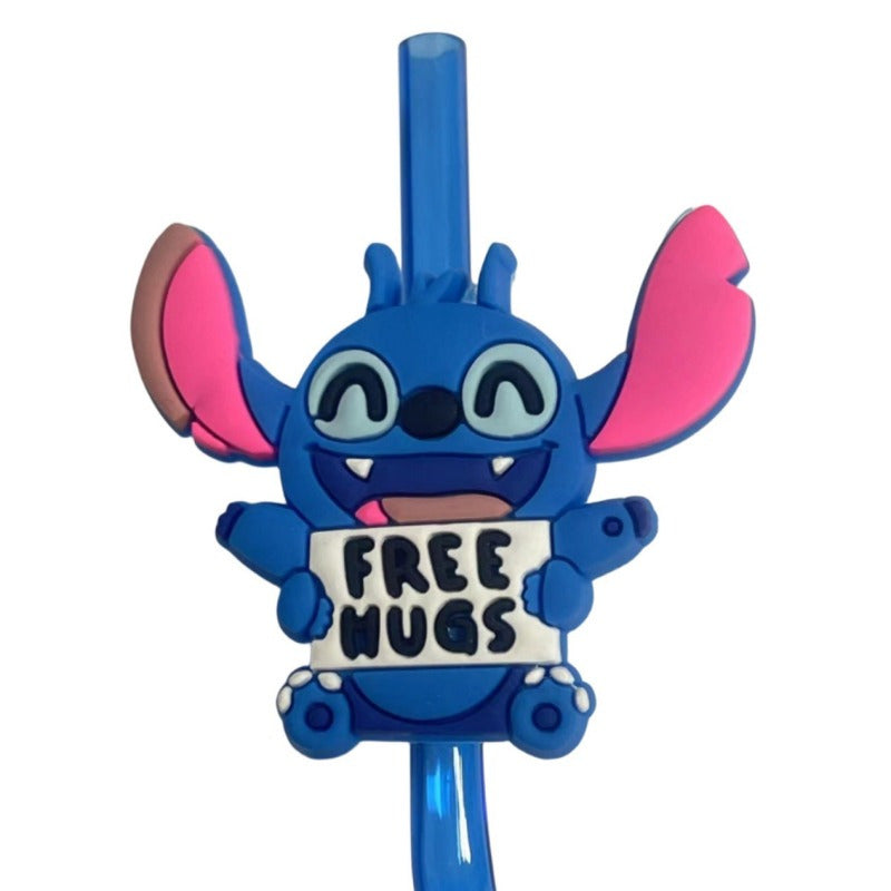 Set di Cannucce Riutilizzabili Stitch – 16 Cannucce Colorate per Feste e Compleanni