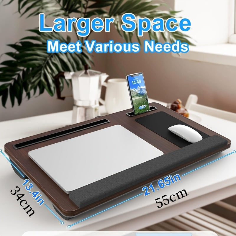 WorkEase Scrivania per laptop – Lavorare Confortevolmente Dove Vuoi