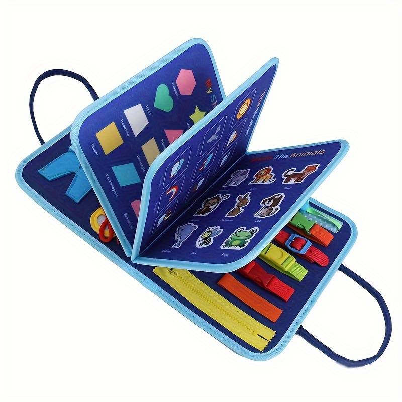 Busy Book Set Educativo – Libro Gioco Interattivo per Bambini