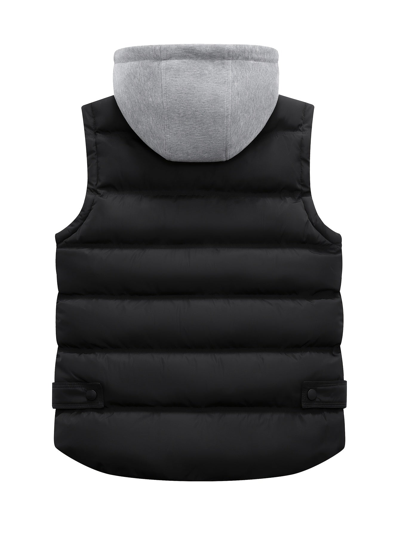 Gilet Donna Imbottito con Cappuccio – Giacca Invernale Elegante e Calda Senza Maniche