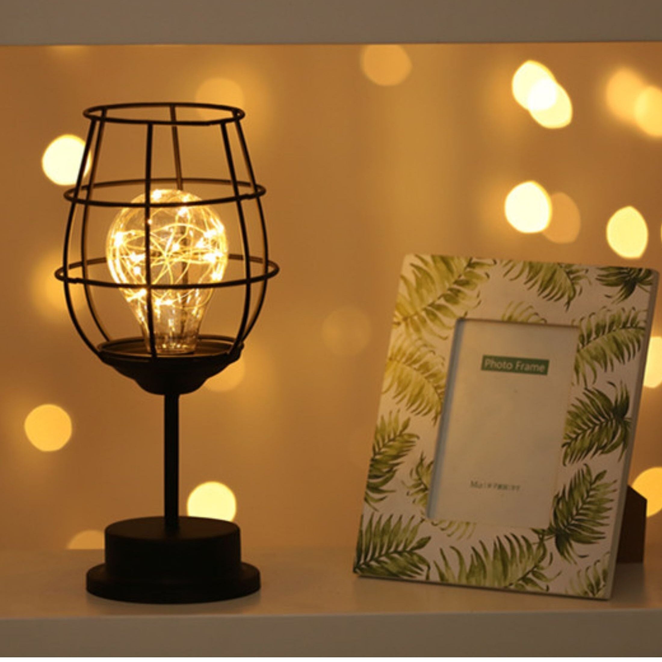 Lampade da Tavolo Vintage Edison – Stile Industriale, Illuminazione Atmosferica