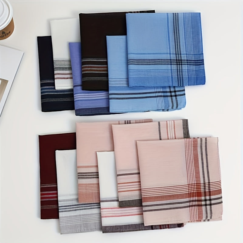 Elegante Set di Fazzoletti in Cotone – Leggero e Confortevole