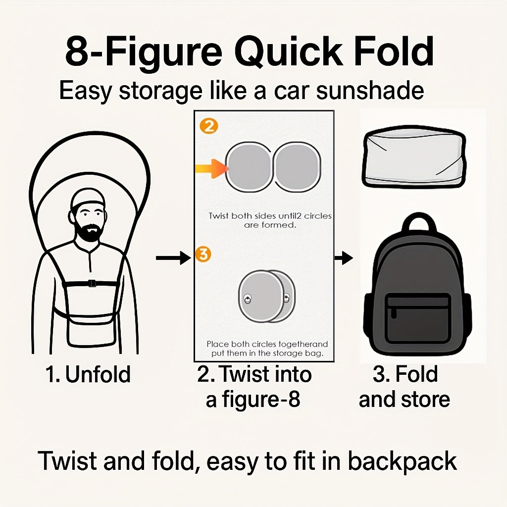 Scarpa da Preghiera Portatile Ergonomica – Protezione UV con Cinghie Regolabili