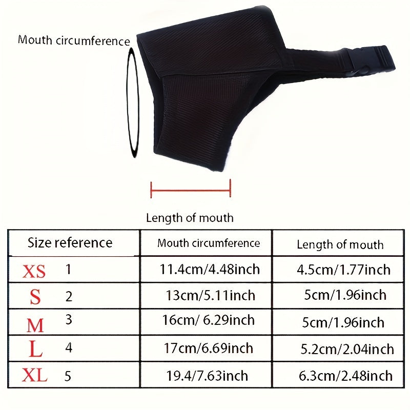 Museruola per Cani Quick Fit – Sicura e Confortevole per la Cura dei Cani