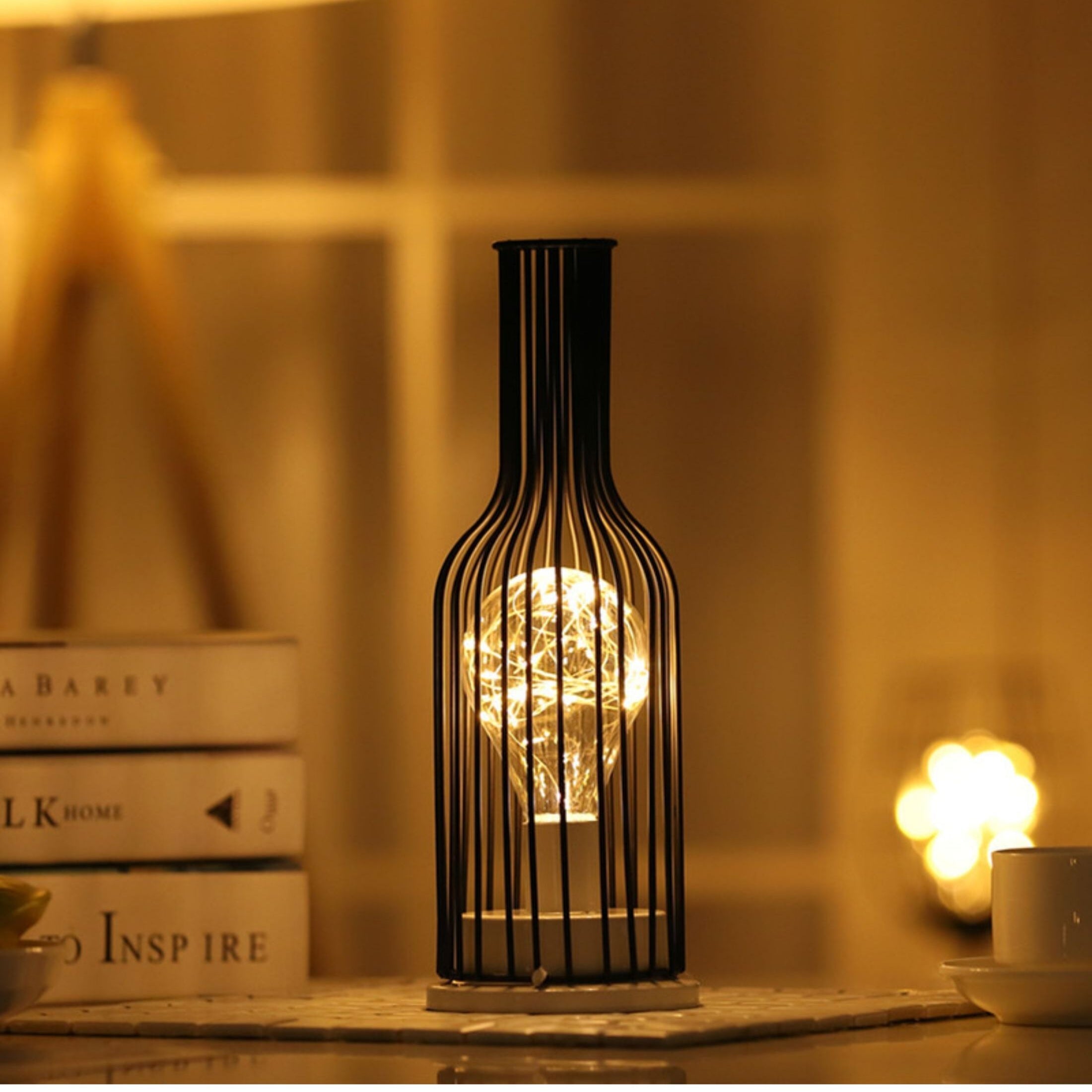 Lampade da Tavolo Vintage Edison – Stile Industriale, Illuminazione Atmosferica