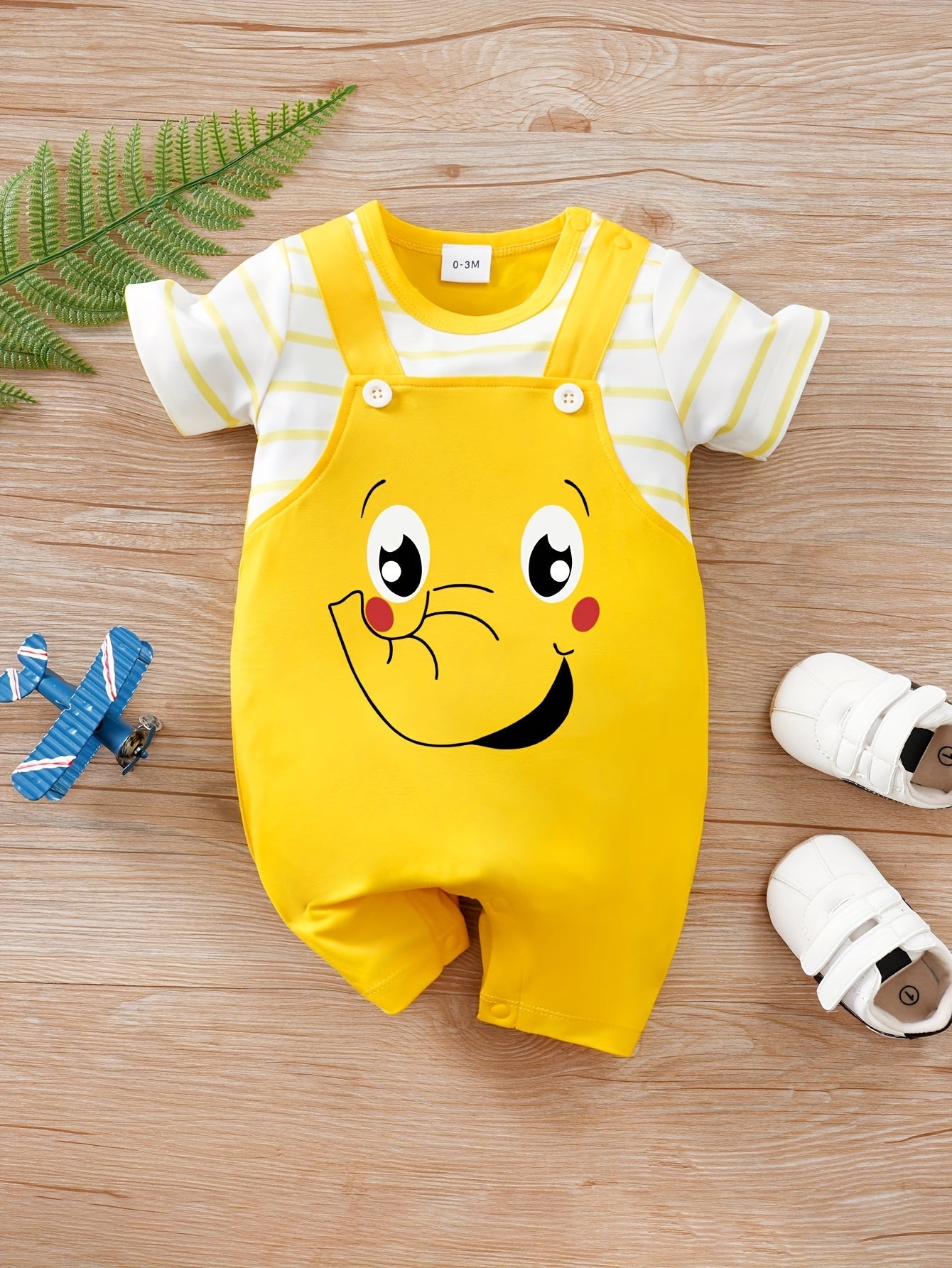 Set Body Neonato Elefante Carino – Perfetto per Avventure Estive all'Aperto