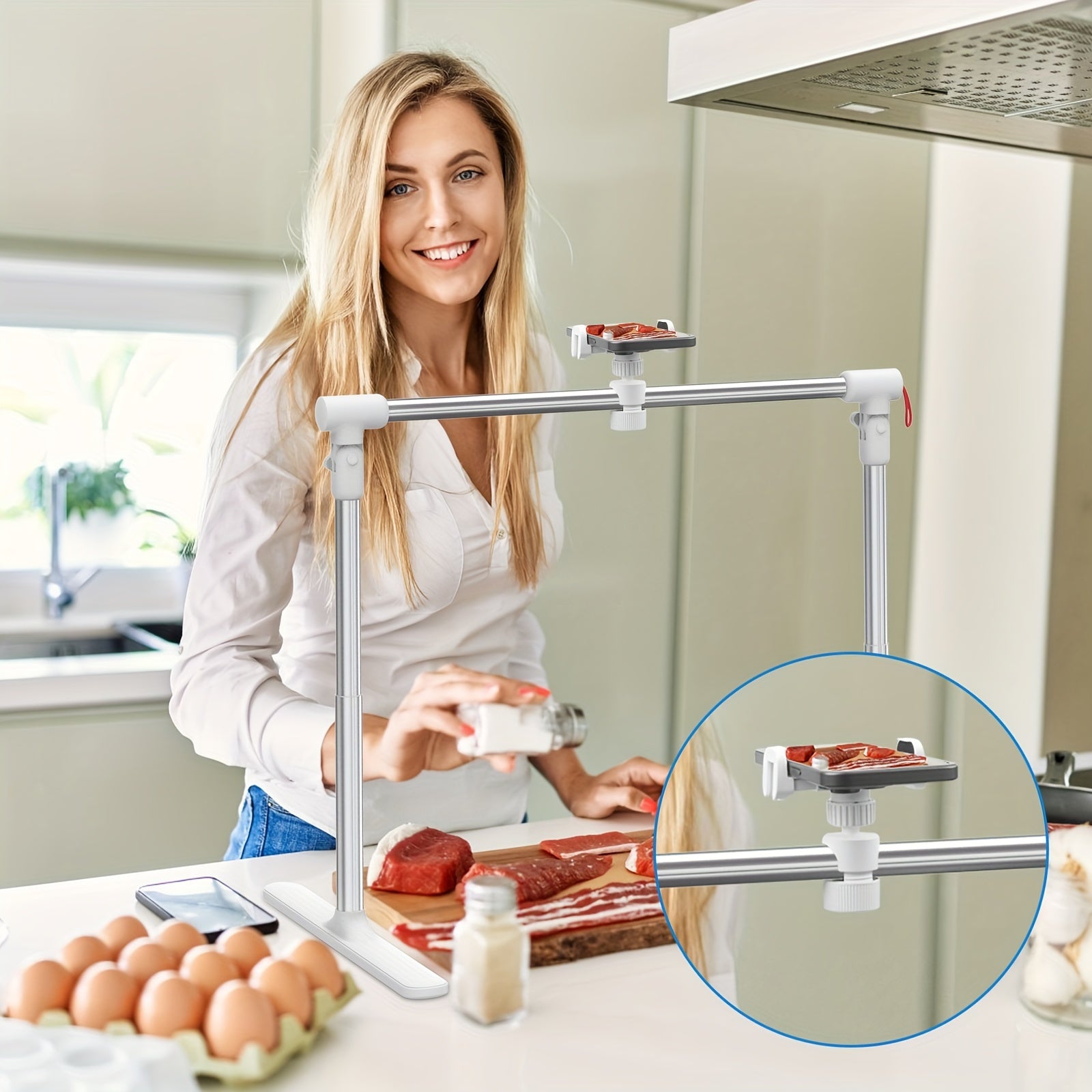 Supporto per Tablet RelaxHold – Comfortevole e Rilassato Senza Mani