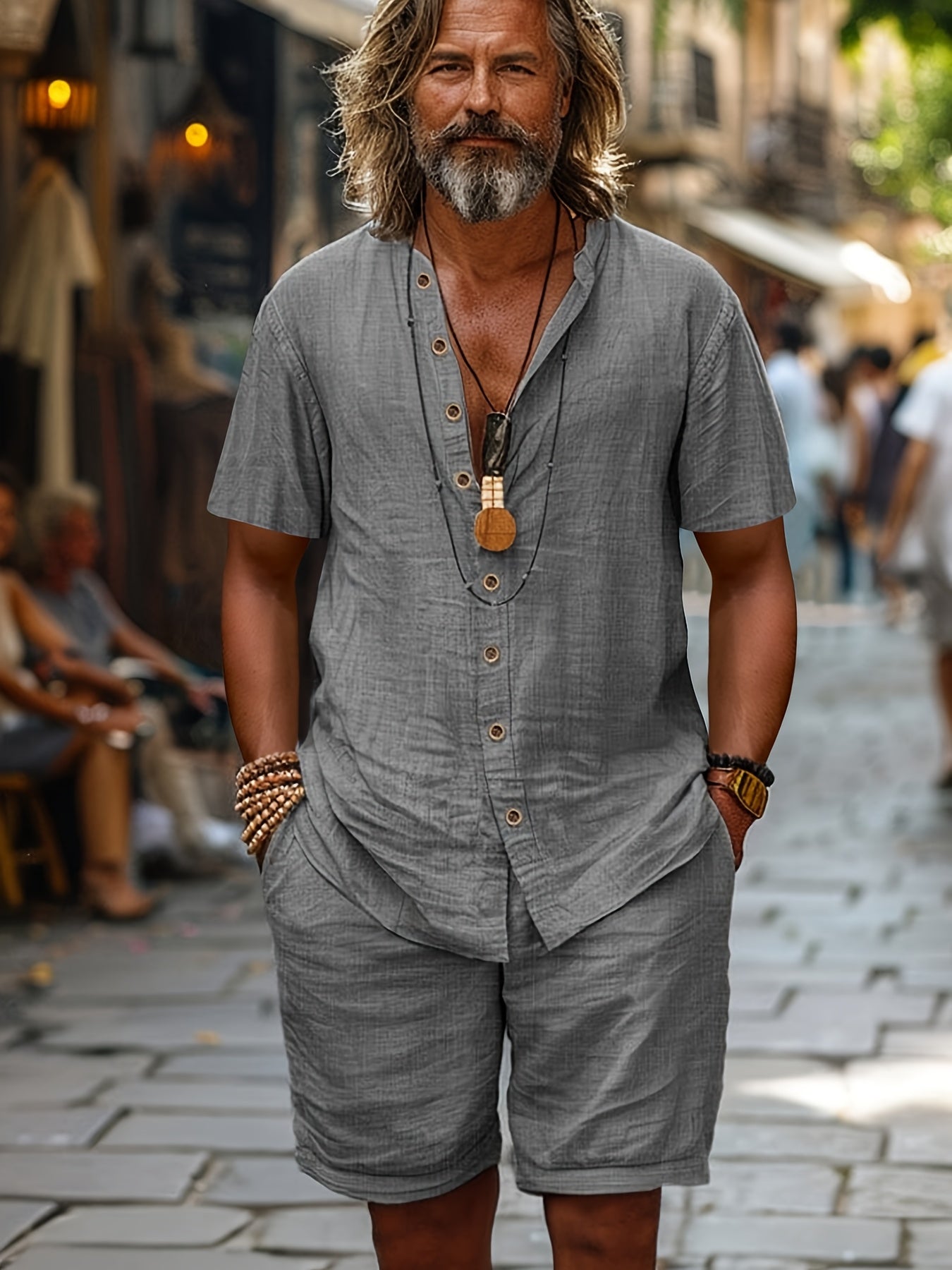 Set in Lino Breeze – Comfort Estivo ed Eleganza Casual