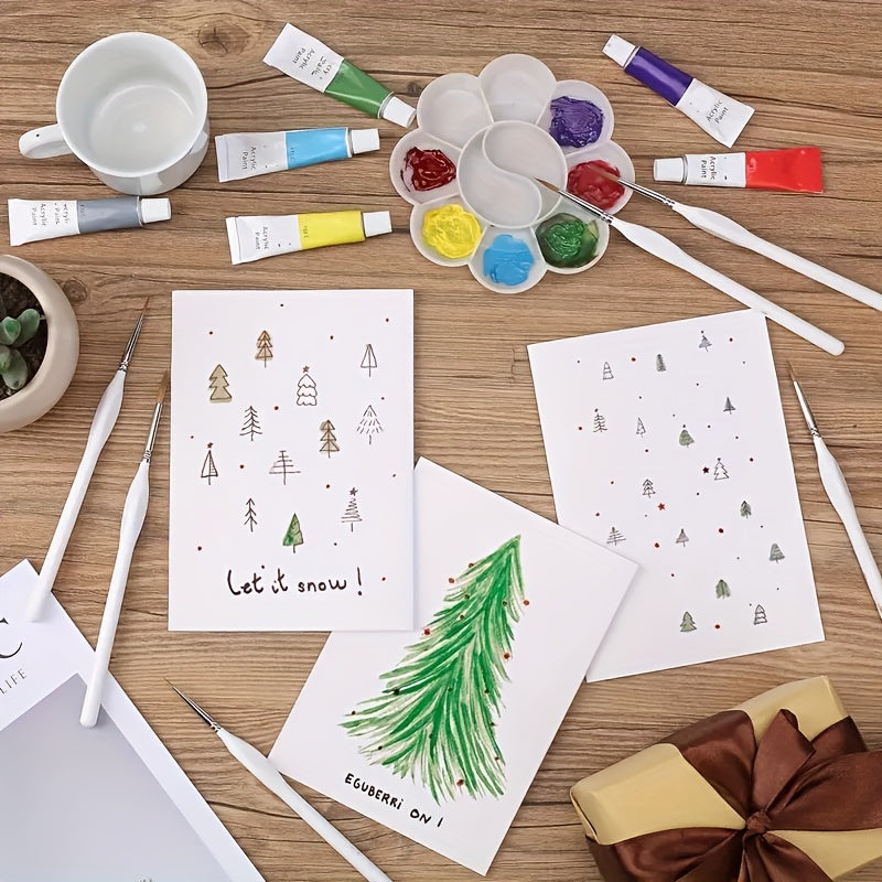 Pennello Dettaglio di Precisione – Ideale per Pittura Precisa e Arte Dettagliata