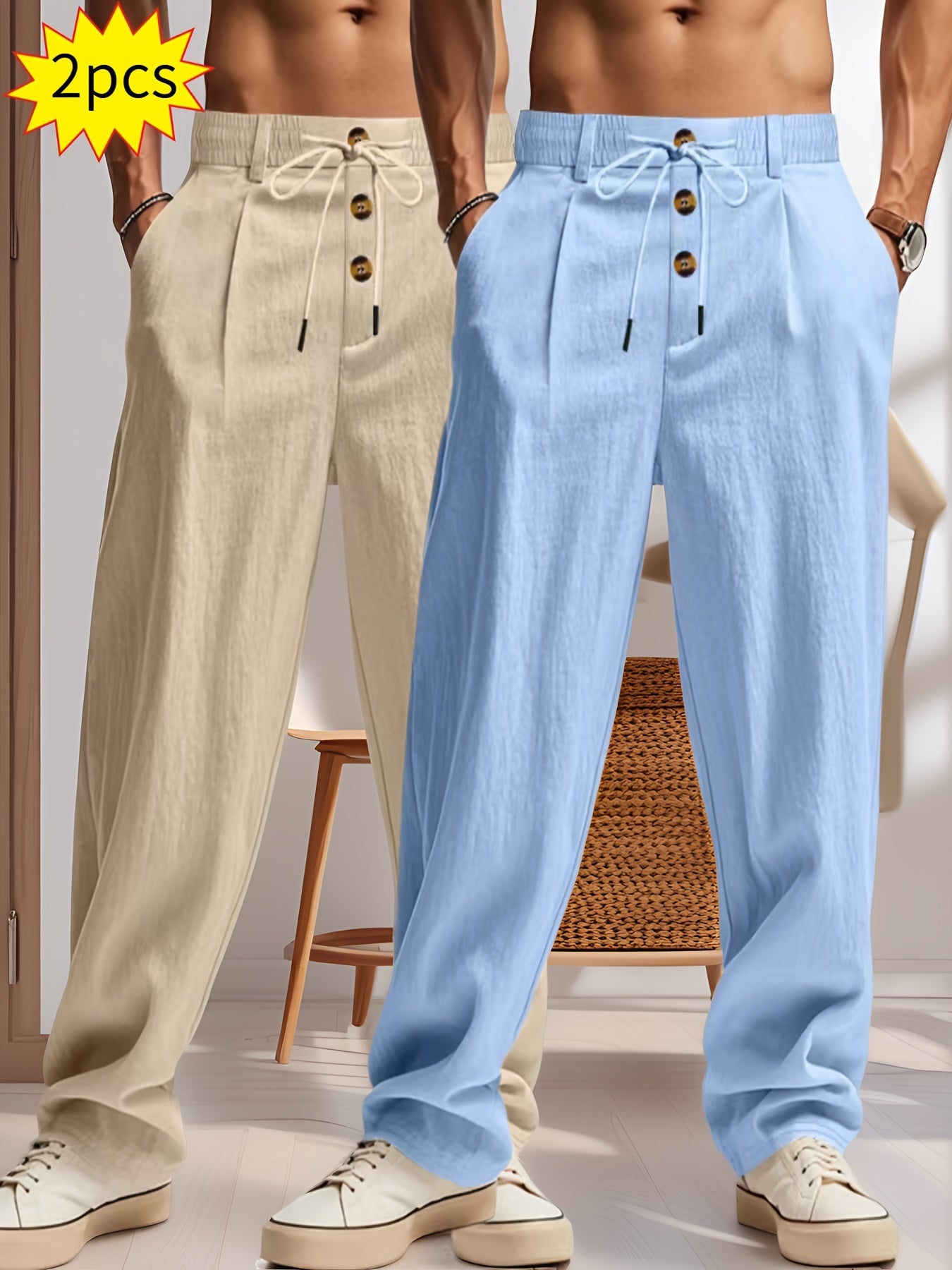 Set di Pantaloni Relaxed Luxe - Comfort e Stile Senza Compromessi