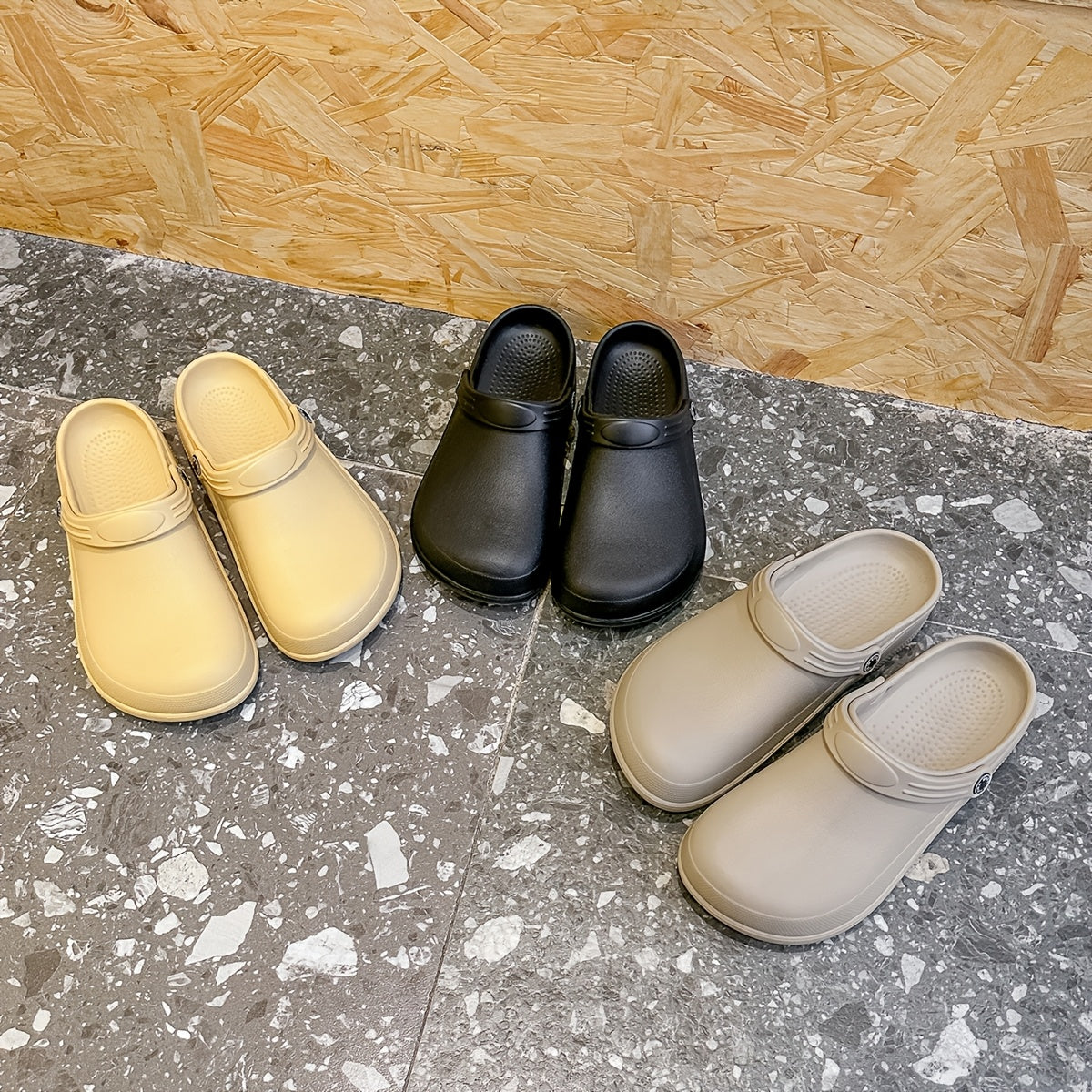 Zoccoli Antiscivolo da Giardino e Lavoro per Uomini – Comodi Infradito per Ogni Stagione