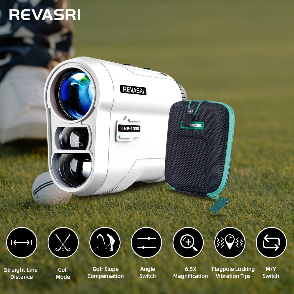 Misuratore di Distanza Golf Avanzato - Misurazioni Accurate con Compensazione della Pendenza e Feedback Vibrante