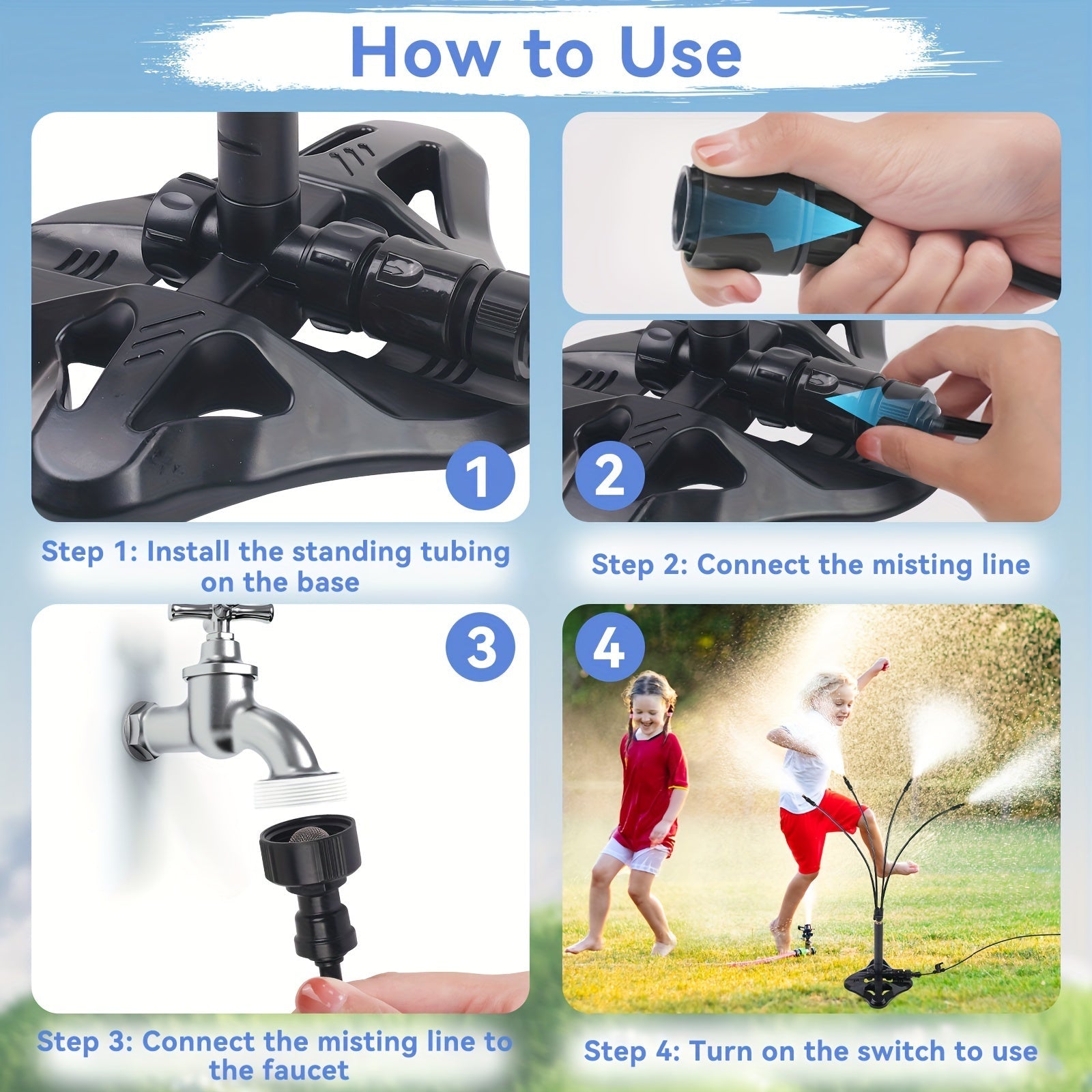 Sistema di Raffreddamento CoolMist – Rinfrescati all'Aperto